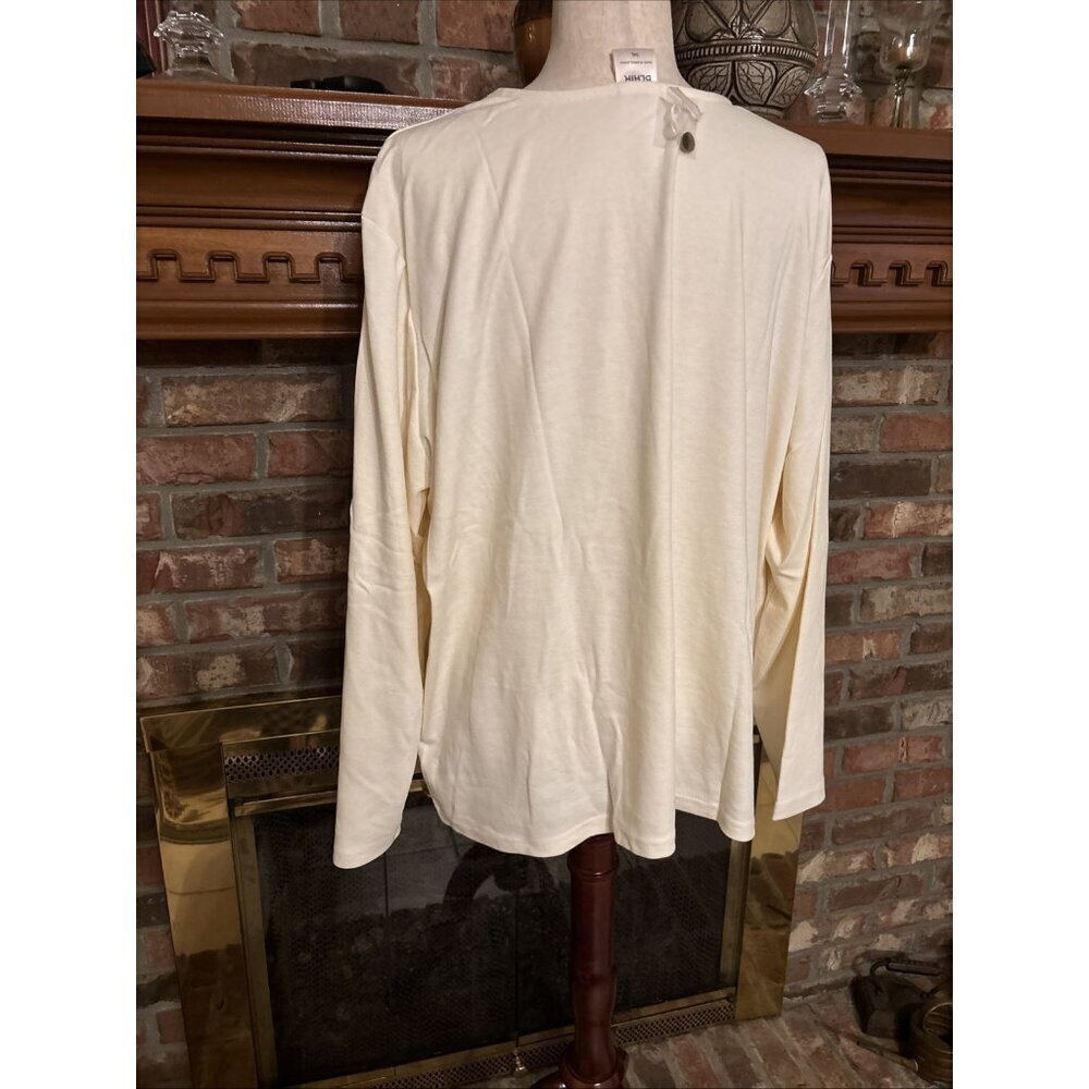 New Blair Button Down Henley 3XL Zebra Shirt New - Picture 6 of 9